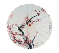 LOVIVER Chinese Oiled Paper Umbrella Handmade Japanese Umbrella for Costumes Girls Gifts, Style C