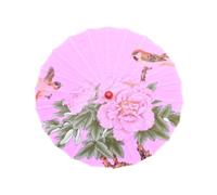 LOVIVER Chinese Oiled Paper Umbrella, Japanese Classical Dance Umbrella Rainproof Oriental Parasol for Cosplay, Holiday, Events, Style F