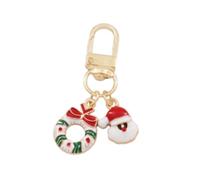 LOVIVER Christmas Keychain Figure Lightweight Car Key Charm for Adults Kids Party Supply, Style E