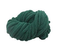 LOVIVER Chunky Chenille Yarn, Gauge 7 Jumbo, Dark Green