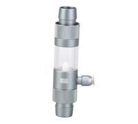LOVIVER CO2 Diffuser Acrylic Bubble Record Attachments with Check Valves Generator Regulator CO2 Bubble Counter for Planted Aquarium, WY500120