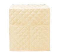 LOVIVER Coffee Maker Appliance Cover Kitchen Appliance Covers Espresso Machine Quilted Protective Cover, beige