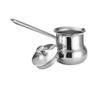LOVIVER Coffee Pot Tea Kettle Stainless Steel with Handle Multipurpose Arabic Coffee Pot Coffee Maker for Home Restaurant Office Cafe, 720ML