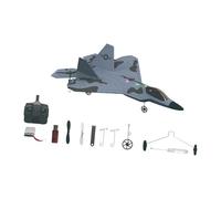 LOVIVER Control Airplane F22 Fighter Foam 4 Channels Easy to Fly Lightweight for Kids Adults RC Plane Wingspan320mm