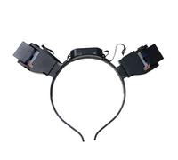 LOVIVER Cosplay Ear Headpiece Mechanical Ear Headband Costume Accessory Articulated Ears DIY Electronic Look Structure suitable for role play themed events creative dress up