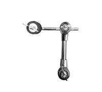 LOVIVER Cymbal Arm Cymbal Stand Holder,Support Accessories,Hanging Cymbal Rack,Metal Drum Kits,Extension Stand Clamp,Drum Stand Clamp