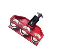 LOVIVER Cymbal Hi Hat Tambourine Percussion Istrument Accessories Dedicated Entertainment Drum Parts for Ensemble Parties Kids Adults, Argent
