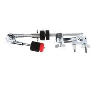 LOVIVER Cymbal Stands Clips Cymbal Stand Holder Support Metal Cymbal Extension Stand Removable Drum Clamp Holder Extension Clamps Arm