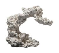 LOVIVER Decorative Aquarium Anemone, Nest, Aquarium Decoration, Fish Shelter, Breeding Cave, Aquarium Breeding Hideout, Style B