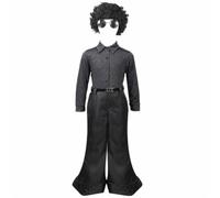 LOVIVER Disco Suit Jacket and Pants Set | Costume Set with hairpiece and Sunglasses, Performance Outfit with Accessories, for Themed Parties, L