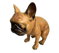LOVIVER Dog Garden Statue Collectible Handmade Resin Craft Cute Animal Sculpture Puppy Figurine for Living Room Wedding Cafe Cabinet, Shit dog