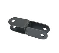 LOVIVER Double Pulley Wheel Bracket Home Gym Pull Down Attachment Spare Parts Roller Sturdy Weight Lifting Pulley Holder Replacement, Cross U shaped