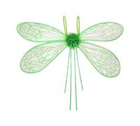 LOVIVER Dragonfly Fairy Wing Soft Practical Costumes Props for Birthday Party Masquerade, Green