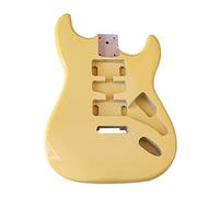 LOVIVER Electric Guitar Body Poplar Wood for ST Guitar Barrel Guitar Parts for Electric Guitar Material, J