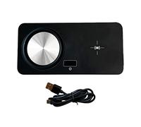 LOVIVER Electric Warmer Warmer, USB Charging Function Coaster Pad Heating Pad Thermostat Mat for Home Milk Beverage Heating Camping Bedroom