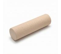 LOVIVER Eva Foam Roller Massage Roller Exercise Roller Fitness Cylinder with Cylindrical Shape and Traction for Back and Leg Rolling Suitable for Athletes, Brown, 45 10 10cm