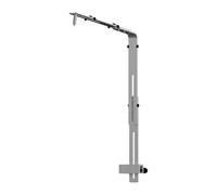 LOVIVER Fish Tank Light Bracket, Light Stand, Lightweight Sturdy Easy Installation Fish Tank Lamp Holder Support Accessories, Silver 5mm