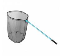 LOVIVER Fishing Landing Net Aluminum Long Handle Folding Fish Net With Basket And Compact Foldable Frame Suitable for freshwater fishing bass ponds shore casting