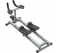 LOVIVER Fitness Climbing Machine Step Climber Compression Equipment With Adjustable Structure And Functions Suitable for home, Upgraded Thickened Silver-gray Crawling Machine With Timer