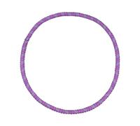 LOVIVER Fitness Hoop Weighted Abdomen Hoop Lightweight Supplies Accessory Folding Exercise Sp Circle for Women Men Home Gym, Purple