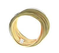 LOVIVER Floating Fly Line, Front Weighted Double Ended Fly Fishing Line, Strong PVC/PE Material, Suitable for Day Fishing, Practitioners, Length, WF8F