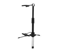 LOVIVER Foldable Digital Wind Instrument Stand,Adjustable Height,Portable,Metal,Electric Wind Instrument Stand Aerophone Stand Holder