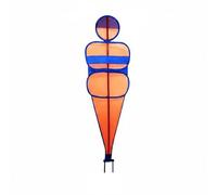 LOVIVER Football Training Wall Soccer Practice Mannequin Kick Wall Target Barrier Foldable Structure Iron Cloth Stable With Stakes suitable for team outdoor practice coaching