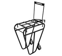LOVIVER Front Rack Mountain Bike Carrier Front Basket Mount Steel With Adjustable Extension 12-19cm compact design with installation kit included suitable for commuting errands city rides