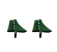 LOVIVER Gangster Spats Men's Spats Gothic Twenties Shoe Covers Gangster Shoe Spats, Green