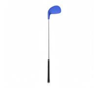 LOVIVER Golf Club Chipper Wedge Putter Iron For Close Range Touch Shots With Large Rounded Striking Face And Long Shaft Textured Grip For Control And Rubber, Blue, Ss Child