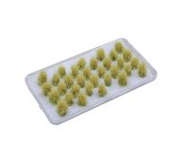 LOVIVER Grass Tuft Model Lowland Shrubs Tuft Miniature Artificial Grass Modeling for Doll House Dioramas Architecture Building Model, Winter