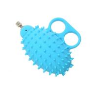 LOVIVER Grip Strength Hand Exerciser Ball Finger Exerciser Rehabilitation Ball Silicone Gel Oval With Hand Loop Strap And Metal Port For Easy Adjustment suitable for home office recovery, Blue