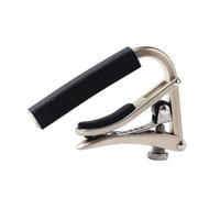 LOVIVER Guitar Capo Guitar Accessory Sturdy Lightweight String Instriment Capo Easy to Use Professional for Folk and Electric Guitar, Matte Argent