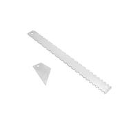 LOVIVER Guitar Neck Notched Straight Edge Guitar Neck Ruler and Fret Rocker String Height Gauge Luthiers Tools for Guitar Repair Tool