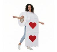 LOVIVER Halloween Costume Top Paper Roll Costume Top Oversized Funny Party Top Realistic Roll Shape For Instant Laughter suitable for Halloween parties themed