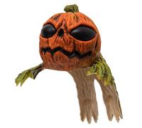 LOVIVER Halloween Party Pumpkin Shoulder Sitter Puppet Prank Shoulder Decoration Fancy Dress Prop for Club Bar Stage Performance Show