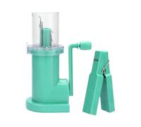 LOVIVER Hand Spool Knitter,Knitting Tool,Small,Easy Weave Knitter,Household Hand Operated Weave Manual Knitting Machine for Sweaters, green