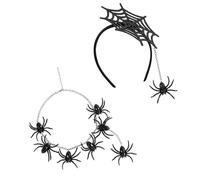 LOVIVER Headband Necklace Set Halloween Costume Accessory for Masquerade Carnival