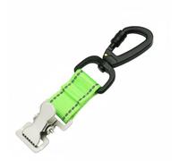 LOVIVER Hook Clip Tool Holder Clamp Carabiner Fastener Clip With Reflective Strap Metal And Nylon suitable for hanging gloves towels small tools on the job site