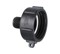 LOVIVER IBC Tote Adapter Barrels Fitting Parts Replacement Sturdy Portable Professional IBC Ton Bucket Adapter Water Tank Connector, 25mm