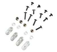 LOVIVER Ice Hockey Visor Kit Helmet Screws Repair Kit Washers Nuts Replacement Accessories Fasteners Replacement Hardware Kit