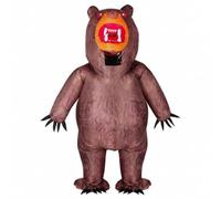 LOVIVER Inflatable Frog Costume Full Coverage Inflatable Outfit Animal Bodysuit With Seamless Look Built In Foot Covers And Bold Claw Style Polyester Suitable, 150-190cm, Bear