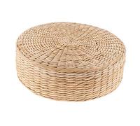 LOVIVER Japanese Flat Seat Cushion Handcrafted Breathable Cushion Tatami Floor pillow insserts for Home Bedroom, 30x30x10cm