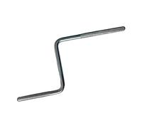 LOVIVER Jazz Drum Z Shape Rod Cymbal Arm Holder Good Grip Parts Accessory Replacement Strong Mount Cowbell Support Rod Percussion Drum Arms, Z Shape Rod