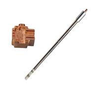 LOVIVER Joystick Soldering Iron Tip Replacement Tips Special Soldering Tools Control Stick, Heating Core Controller Suit for 60W T12 Heating Core, Professional Detachable Tip for Soldering Iron,13mm