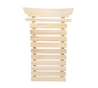 LOVIVER Karate Belt Display Rack, Martial Arts Wooden Belt Holder, Holds 10 Martial Arts, Belts, Martial Arts Belt Display Organizer