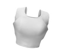 LOVIVER Karate Chest Protector for Women Taekwondo Body Protector Rib Shield Armour Boxing Breast Protection for Sanda Kickboxing, L