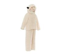 LOVIVER Kids Lamb Costume Child Sheep Costume for Holiday Stage Performance Party Favor, S