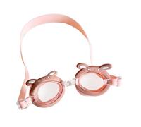 LOVIVER Kids Swim Goggles Swimming Glasses Clear View Cartoon Anti Fog Summer Beach Goggles Fashion Swimming Goggles Adjustable Strap, rabbit
