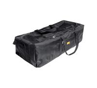 LOVIVER Large Duffel Bag Camping Equipment Storage Bag Zippered Black Handbag Folding Table Chair for Picnic, 100L
